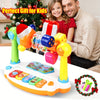 Jouet Clavier Musical Interactif pour Enfants | Piano Éducatif avec Jeux de Rythme et Chansons avec Lumières - Dès 0+ Ans King of Toys