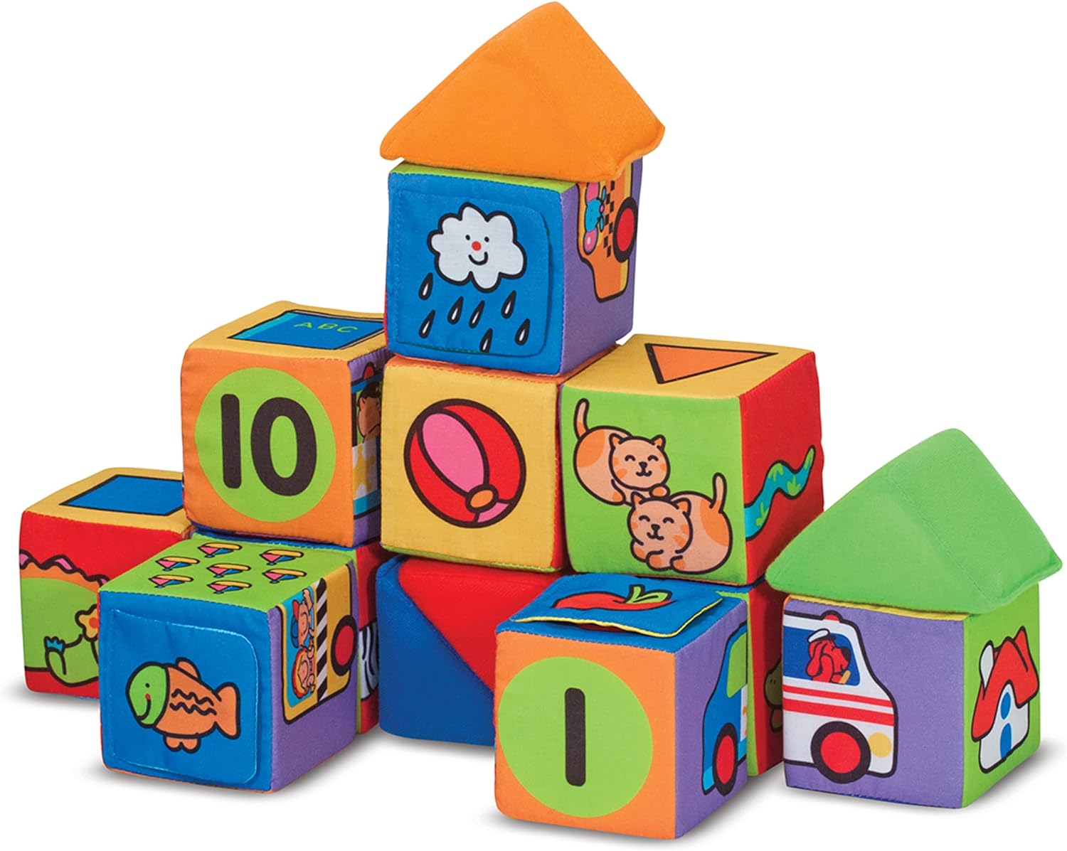 Set de Blocs Souples pour Préscolaires - Jouets de Construction Sensoriels pour Bébés Speelgoed Koning