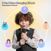 Machine de Karaoké Portable Bluetooth pour Enfants et Adultes | Haut-Parleur Mini avec 2 Micros Sans Fil | Cadeau Anniversaire Noël pour Garçons Filles 3-12 Ans King of Toys