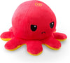 Peluche Octopus Réversible - Violet + Bleu - Mignons Animaux en Peluche Sensory Fidget Qui Montre Votre Humeur, Bleu en Colère + Violet Heureux, 10 cm De Speelgoed Koning