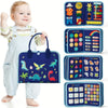 Tableau d'Activités Éducatif pour Bébé | Jouet en Feutre pour Développement Cognitif et Compétences Motrices | Jouet de Voyage pour Enfants 1-3 Ans | Idée Cadeau pour Tout-Petits King of Toys