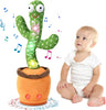 Jouet Cactus Dansant et Parleur pour Bébé et Tout-Petit, Cadeau pour Garçons et Filles – Cactus Chanteur avec Fonction de Mimétisme, Enregistrement et Répétition de Vos Paroles, Jouet Bébé avec 120 Chansons en Anglais King of Toys
