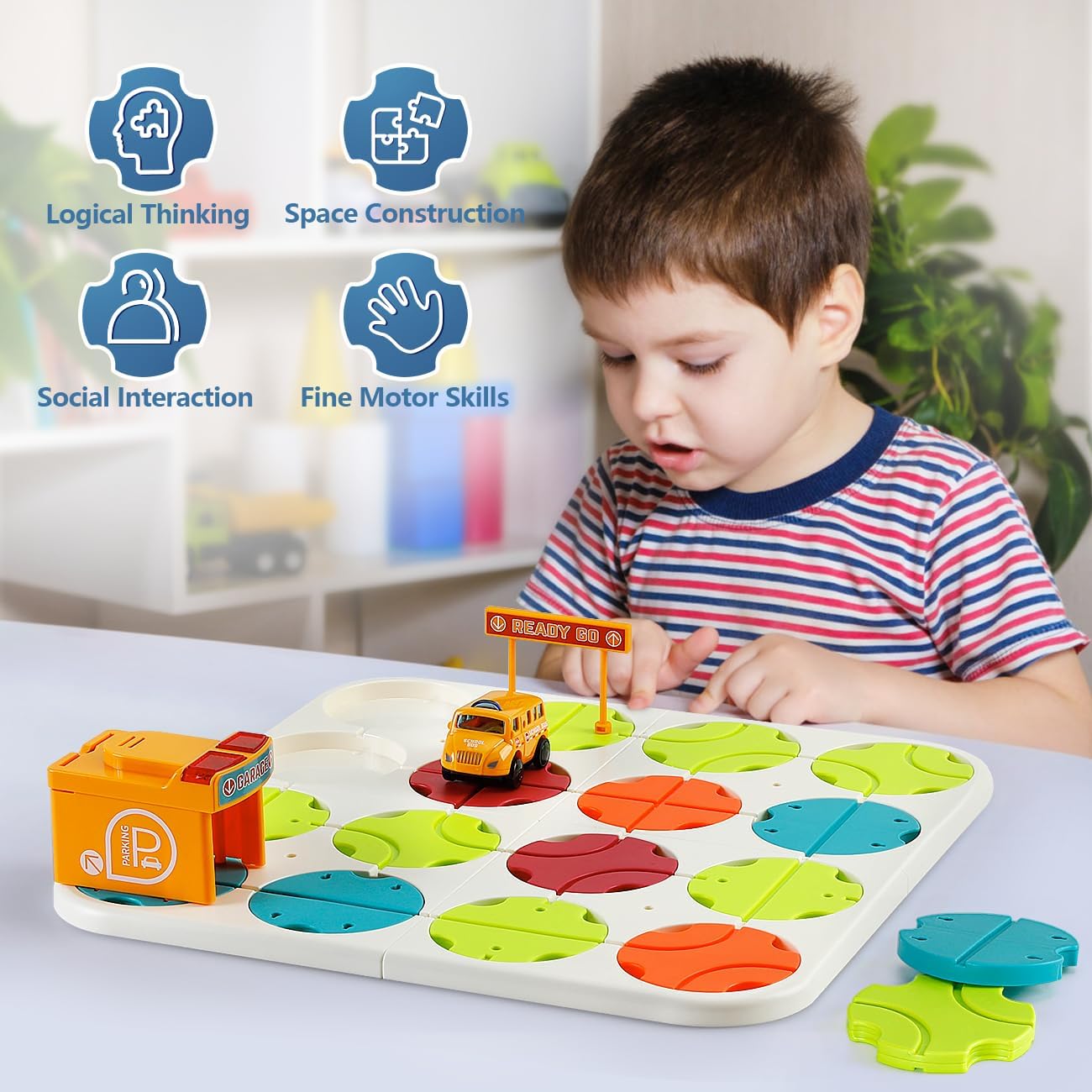 Toddler Maze Board Game for Kids 3+ Years Old l Educational Toys De Speelgoed Koning