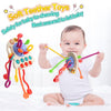 Jouets de Dentition Sensoriels pour Bébé | Jouets Montessori pour Infants de 2, 4, 6, 12, 18, 24 Mois King of Toys