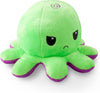 Peluche Octopus Réversible - Violet + Bleu - Mignons Animaux en Peluche Sensory Fidget Qui Montre Votre Humeur, Bleu en Colère + Violet Heureux, 10 cm De Speelgoed Koning