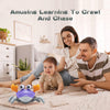 Jouets Bébé Crabe Rampant - Cadeaux Jouet Tummy Time pour Garçons et Filles de 3 à 12 Mois avec Système d'Apprentissage du Rampement et Musique King of Toys