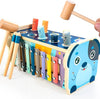 Jeu de marteau en bois Jouets Montessori l 12+ mois l Filles et garçons De Speelgoed Koning