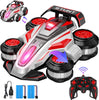 Voiture RC Stunt Deformation à Grande Vitesse | Voiture Télécommandée Rotative 360° Transformable | Cadeau d'Anniversaire pour Garçons et Filles 6-16 Ans King of Toys