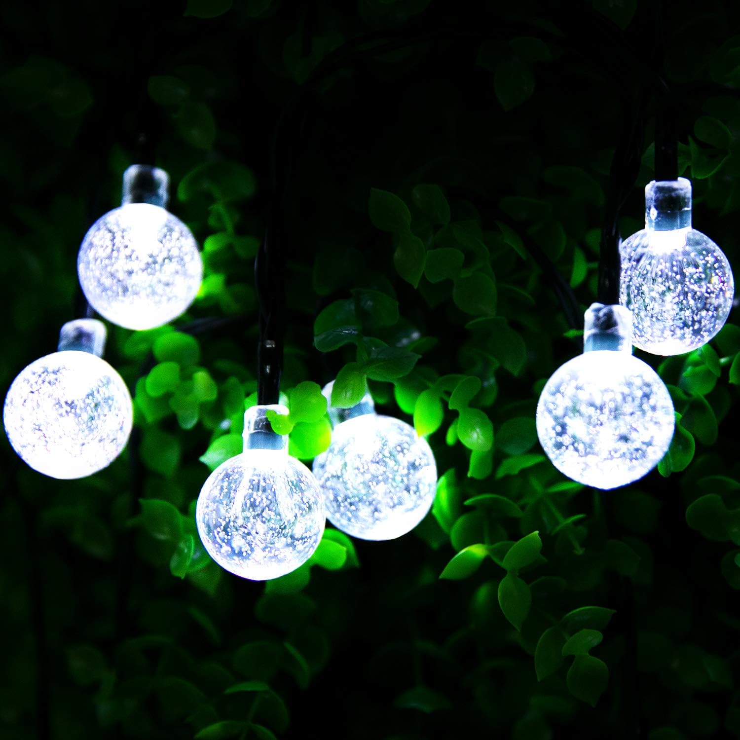 Moroccan Waterproof Solar String Lights l 11 Meters 60 LED Lamps l 8 Brightown
