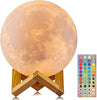 Lampe de Lune de Chevet | Veilleuse Lune à 128 Couleurs Cadeaux pour Filles, Garçons, Enfants King of Toys