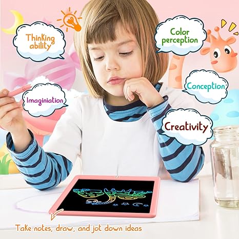 Tablette LCD d'Écriture et de Dessin Doodle Board 12,5 pouces - Jouets pour Enfants de 3, 4, 5, 6 ans et Plus De Speelgoed Koning