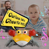 Jouets Bébé Crabe Rampant - Cadeaux Jouet Tummy Time pour Garçons et Filles de 3 à 12 Mois avec Système d'Apprentissage du Rampement et Musique King of Toys