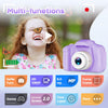 Appareil Photo Selfie HD pour Enfants | Caméra Portable avec Carte SD 32GB pour Enfants de 3-9 Ans