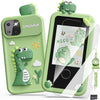 Téléphone Intelligent Dinosaure pour Enfants | Mini Téléphone Jouet avec 16 Jeux Éducatifs et Appareil Photo pour Enfants de 3 à 9 Ans King of Toys