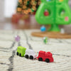 Jouet Sapin de Noël Interactif | Ornements en Plastique Colorés Montessori avec Train pour Tout-Petits de 1+ Ans King of Toys