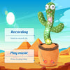 Jouet Cactus Dansant et Parleur pour Bébé et Tout-Petit, Cadeau pour Garçons et Filles – Cactus Chanteur avec Fonction de Mimétisme, Enregistrement et Répétition de Vos Paroles, Jouet Bébé avec 120 Chansons en Anglais King of Toys