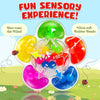 Jouets Sensoriels de Tri des Couleurs | Activités d'Apprentissage et de Tri des Couleurs Montessori pour Enfants de 1 à 3 Ans King of Toys