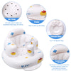 Siège Gonflable pour Bébé au Sol | Chaise pour Enfant avec Harnais à Deux Points, Soutien Airbag en Forme de Colonne pour Bébé de 3 à 36 Mois King of Toys