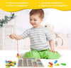 Jeu de pêche magnétique en bois pour les tout-petits l Puzzle à compter avec des chiffres et des lettres l Jouets éducatifs 3 4 5 ans King of Toys