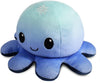 Peluche Octopus Réversible - Violet + Bleu - Mignons Animaux en Peluche Sensory Fidget Qui Montre Votre Humeur, Bleu en Colère + Violet Heureux, 10 cm De Speelgoed Koning