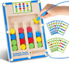 Jouets Montessori magnétiques en bois pour enfants | Puzzle labyrinthe éducatif, activités pour enfants 3 à 7 ans King of Toys