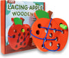 Jouet Montessori en Bois | Jeu de Lacer Pomme en Bois | Développement des Compétences Motrices pour Enfants 3-5 Ans King of Toys