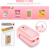 Scelleuse de Sachets l Scelleuse Thermique avec Coupeur & Aimant l Mini Machine à Sceller Portable (2 Piles AA Incluses) King of Toys