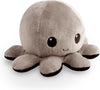 Peluche Octopus Réversible - Violet + Bleu - Mignons Animaux en Peluche Sensory Fidget Qui Montre Votre Humeur, Bleu en Colère + Violet Heureux, 10 cm De Speelgoed Koning