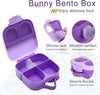 Boîte à lunch pour enfants avec 4 contenants de repas l Tambour pour enfants avec séparateur amovible De Speelgoed Koning