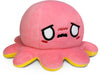 Peluche Octopus Réversible - Violet + Bleu - Mignons Animaux en Peluche Sensory Fidget Qui Montre Votre Humeur, Bleu en Colère + Violet Heureux, 10 cm De Speelgoed Koning