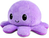Peluche Octopus Réversible - Violet + Bleu - Mignons Animaux en Peluche Sensory Fidget Qui Montre Votre Humeur, Bleu en Colère + Violet Heureux, 10 cm De Speelgoed Koning