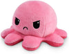 Peluche Octopus Réversible - Violet + Bleu - Mignons Animaux en Peluche Sensory Fidget Qui Montre Votre Humeur, Bleu en Colère + Violet Heureux, 10 cm De Speelgoed Koning