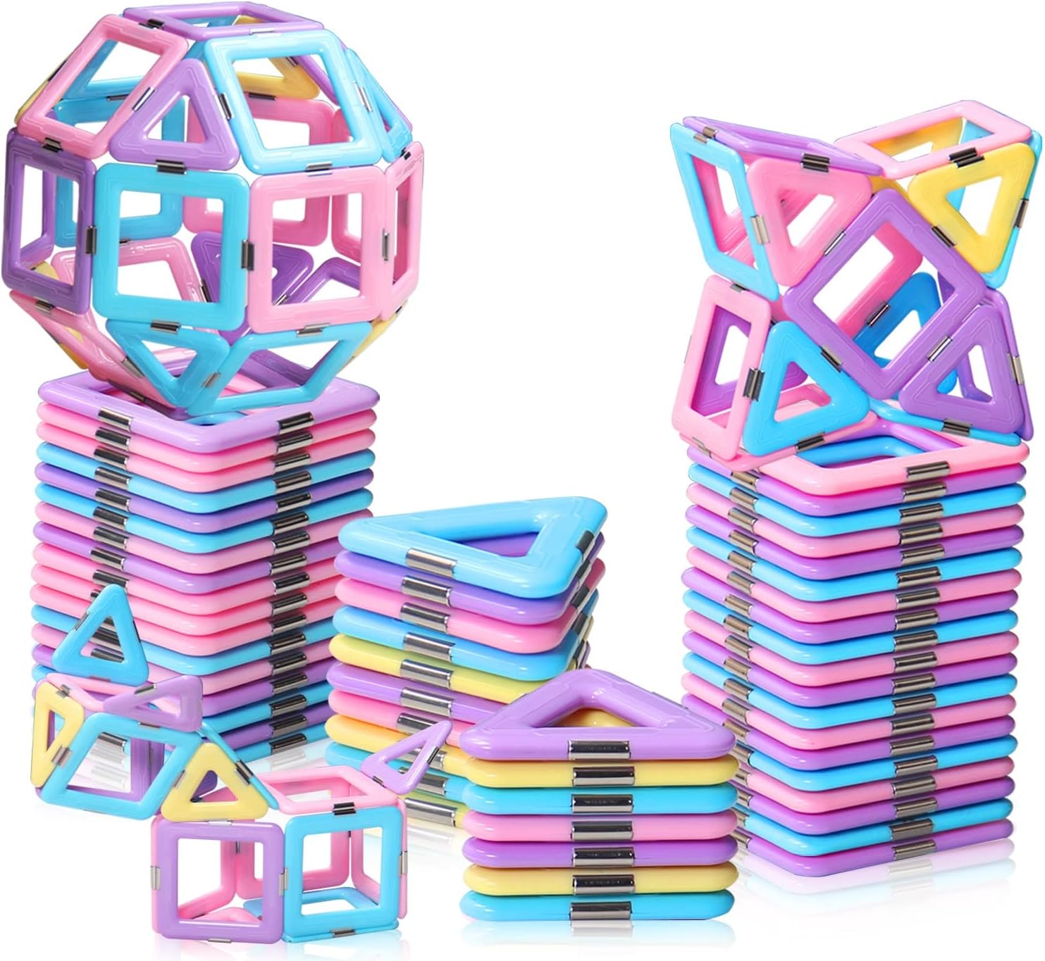 Ensemble de Jouets Magnétiques - Pour Enfants de 3, 4, 5, 6+ Ans Speelgoed Koning