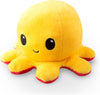Peluche Octopus Réversible - Violet + Bleu - Mignons Animaux en Peluche Sensory Fidget Qui Montre Votre Humeur, Bleu en Colère + Violet Heureux, 10 cm De Speelgoed Koning