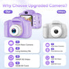 Appareil Photo Selfie HD pour Enfants | Caméra Portable avec Carte SD 32GB pour Enfants de 3-9 Ans