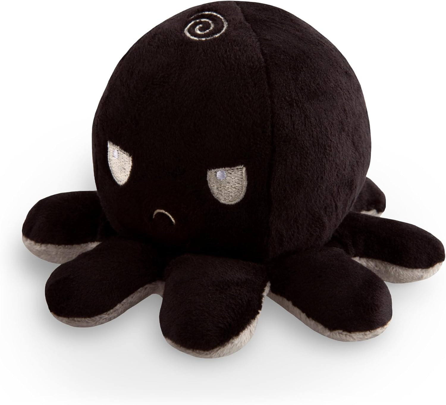 Peluche Octopus Réversible - Violet + Bleu - Mignons Animaux en Peluche Sensory Fidget Qui Montre Votre Humeur, Bleu en Colère + Violet Heureux, 10 cm De Speelgoed Koning