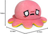 Peluche Octopus Réversible - Violet + Bleu - Mignons Animaux en Peluche Sensory Fidget Qui Montre Votre Humeur, Bleu en Colère + Violet Heureux, 10 cm De Speelgoed Koning