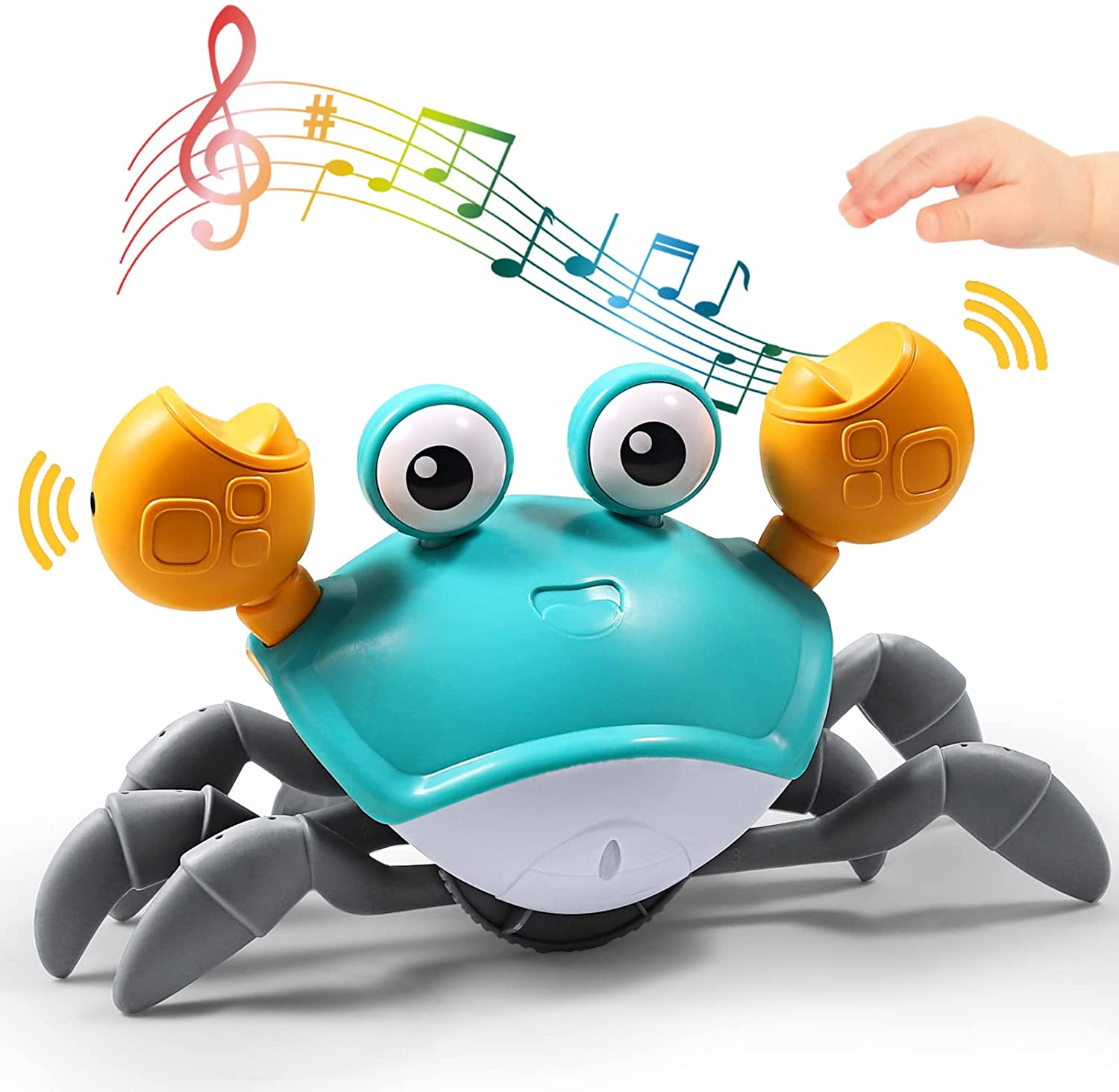 Crabe Marcheur | Jouet Interactif pour Développement Moteur