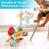 Cube de tableau d'activités bébé 10-en-1 | Jouet sensoriel Montessori de voyage pour tout-petits 6-36 mois | Cadeau d'activités éducatives King of Toys