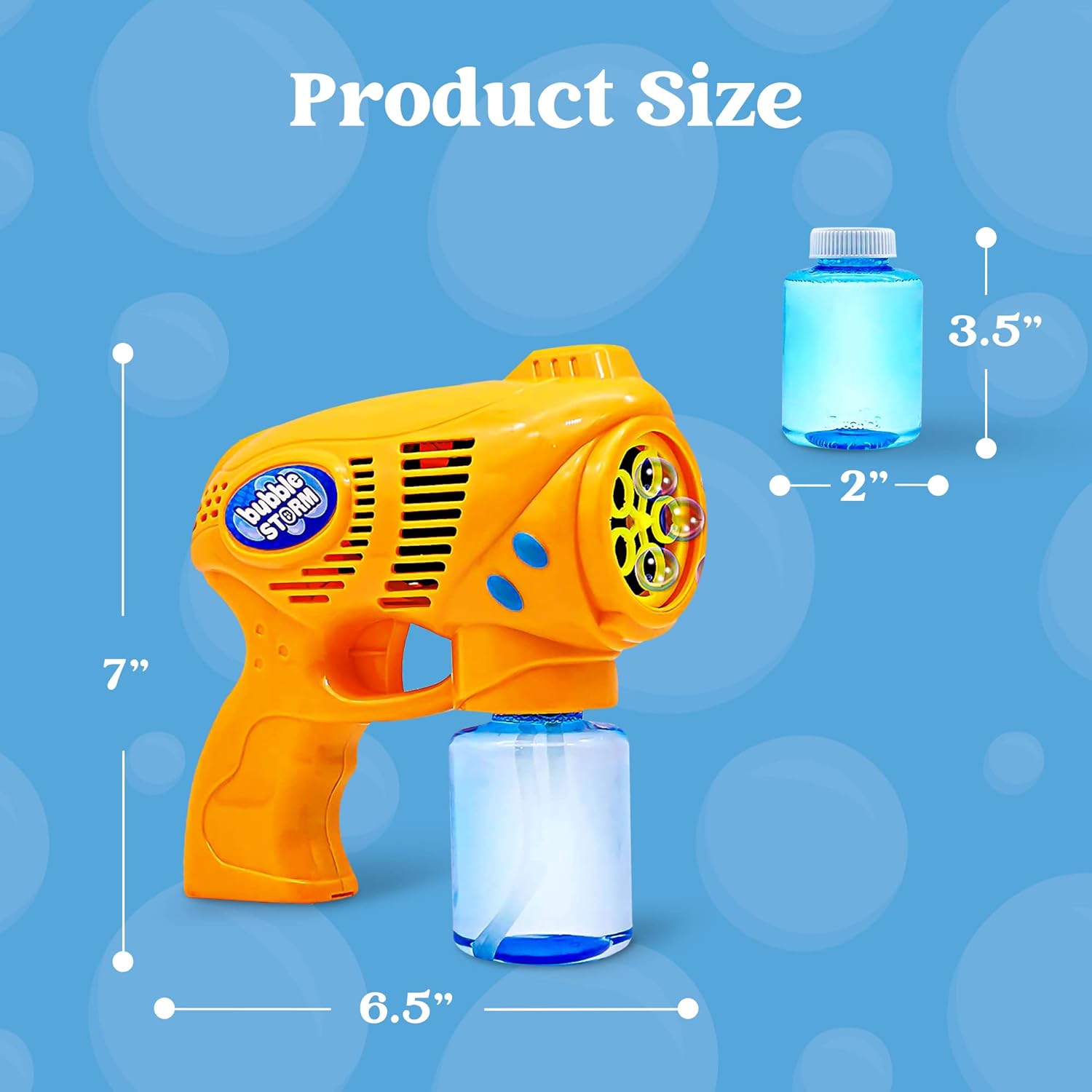 Pistolet à bulles pour enfants, solution de recharge, pistolets à bulles pour enfants 4-8, pistolet à bulles pour enfants 1-3, pistolet à bulles, jouet d'extérieur. Speelgoed Koning