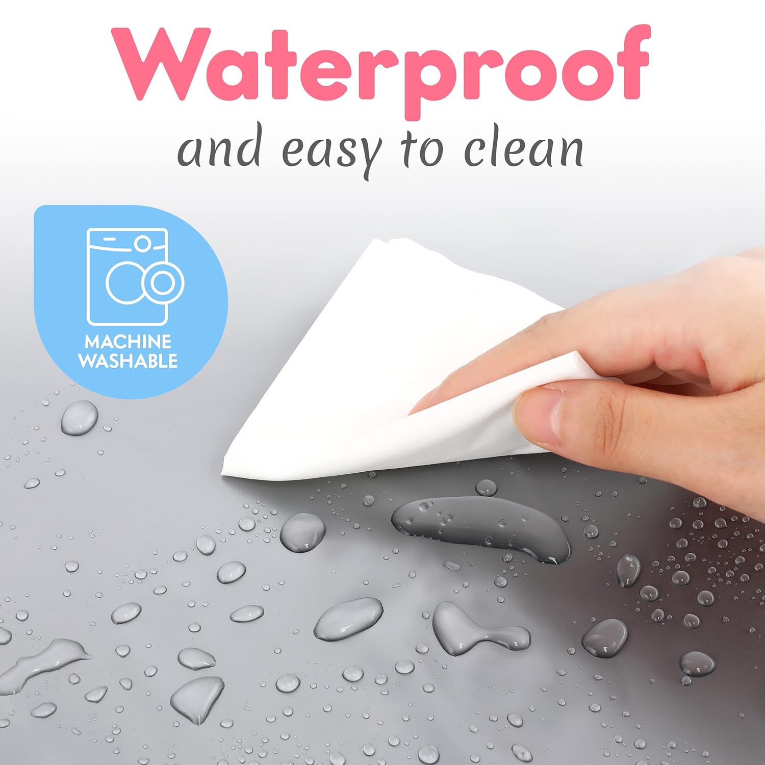 Matelas à Langer Portable Pliable pour Bébé - Kit de Voyage 3-en-1 avec Poches et Tapis à Langer Imperméable pour Nouveau-Né