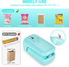 Scelleuse de Sachets l Scelleuse Thermique avec Coupeur & Aimant l Mini Machine à Sceller Portable (2 Piles AA Incluses) King of Toys