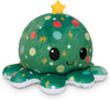 Peluche Octopus Réversible - Violet + Bleu - Mignons Animaux en Peluche Sensory Fidget Qui Montre Votre Humeur, Bleu en Colère + Violet Heureux, 10 cm De Speelgoed Koning