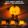 Lampe de Nuit Citrouille | Lampe LED Rechargeable Tactile de Chevet en Silicone Dimmer pour Enfants King of Toys