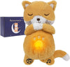 Peluche Chat Respirant | Animal en Peluche Apaisant pour Anxiété | Chat Endormi avec Mouvement Respiratoire & Lumières | Jouet Relaxation pour Enfants & Adultes King of Toys