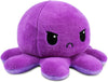 Peluche Octopus Réversible - Violet + Bleu - Mignons Animaux en Peluche Sensory Fidget Qui Montre Votre Humeur, Bleu en Colère + Violet Heureux, 10 cm De Speelgoed Koning