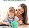 Robot de Dessin Éducatif Interactif | Jouet Montessori avec 100 Cartes de Mots et Interaction Vocale pour Enfants de 5 Ans et Plus King of Toys