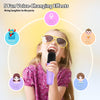 Machine de Karaoké Portable Bluetooth pour Enfants et Adultes | Haut-Parleur Mini avec 2 Micros Sans Fil | Cadeau Anniversaire Noël pour Garçons Filles 3-12 Ans King of Toys