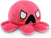 Peluche Octopus Réversible - Violet + Bleu - Mignons Animaux en Peluche Sensory Fidget Qui Montre Votre Humeur, Bleu en Colère + Violet Heureux, 10 cm De Speelgoed Koning