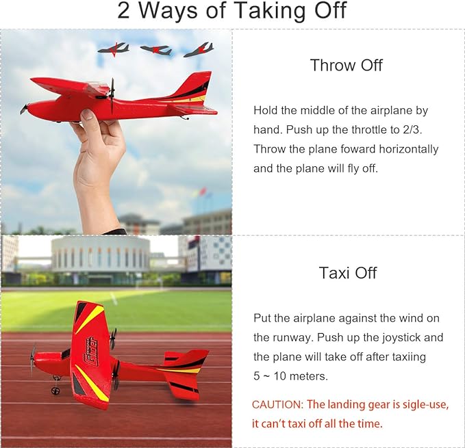 Avion RC HAWK | Avion Télécommandé | Enfants et Débutants De Speelgoed Koning